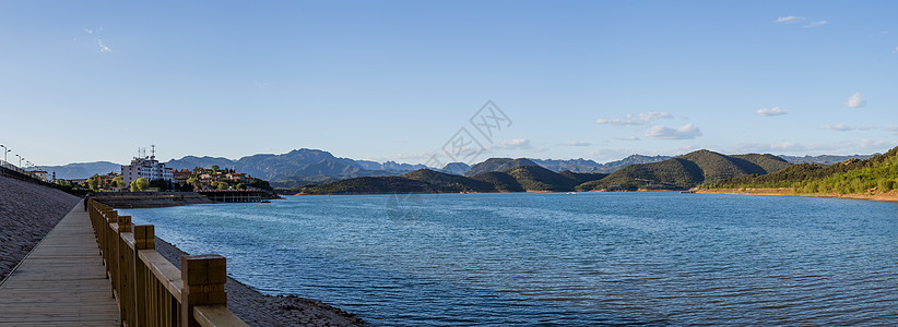 北京郊区金海湖旅游景点背景