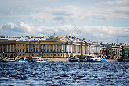 国际商务中心俄罗斯建筑风光背景
