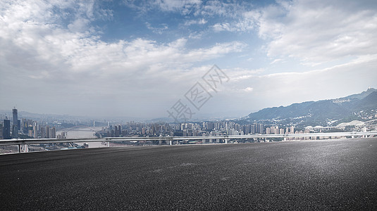 道路运输重庆城市公路背景