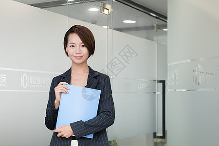 办公室女性自信的女性商务白领背景