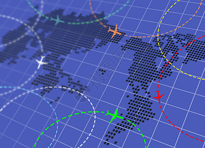 客机图片飞行航线设计图片