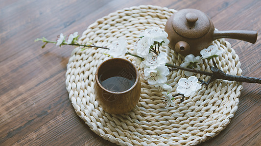 茶道中国风禅意茶道背景高清图片