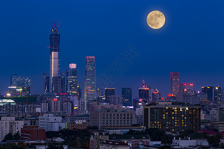 中秋北京故宫夜景高清图片