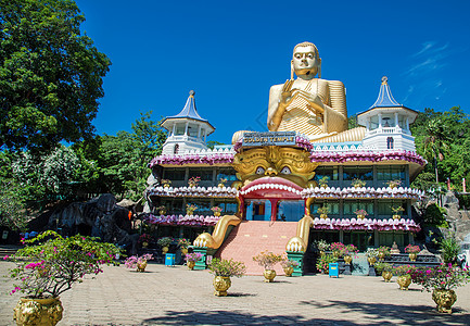 斯里兰卡寺庙斯里兰卡庙宇背景