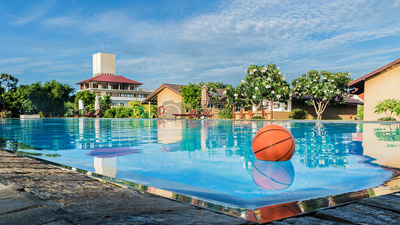酒店度假村游泳池图片