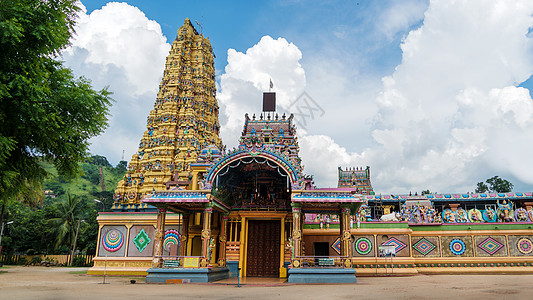 斯里兰卡寺庙斯里兰卡庙宇背景
