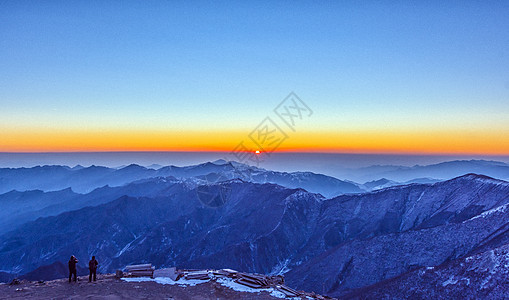 五台山日出风景五台山高清图片