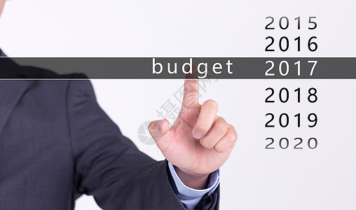 预算背景图片