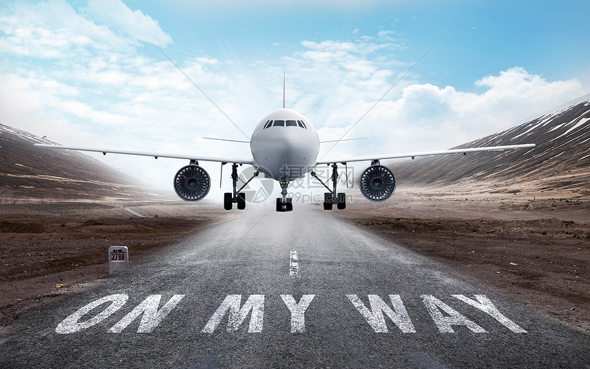 飞机起飞背景素材图片素材_免费下载_jpg图片