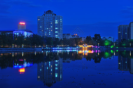 风景夜景背景