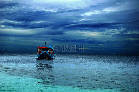 马尔代夫游船图片