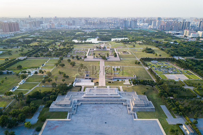 鸟瞰大明宫图片