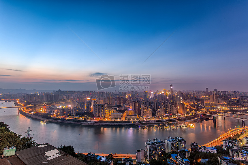 重庆夜景城市风光摄影图片免费下载_建筑图库大全_-摄