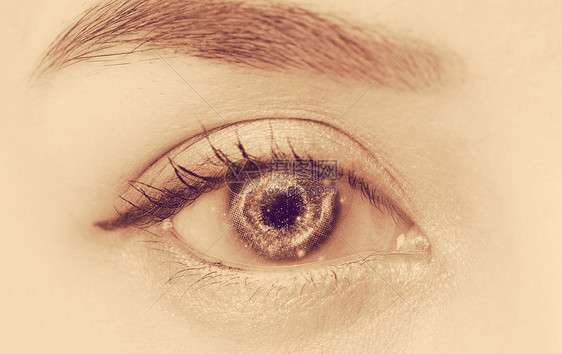 深邃的眼睛图片素材_免费下载_jpg图片格式_VRF高清图片500567328