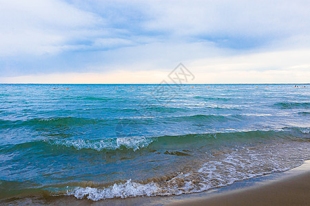 大气背景新疆旅游景点博斯腾湖美景背景