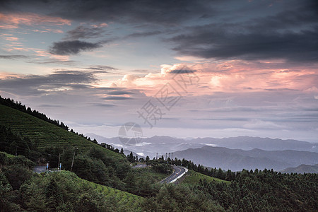 宁海东海云顶日出风景背景