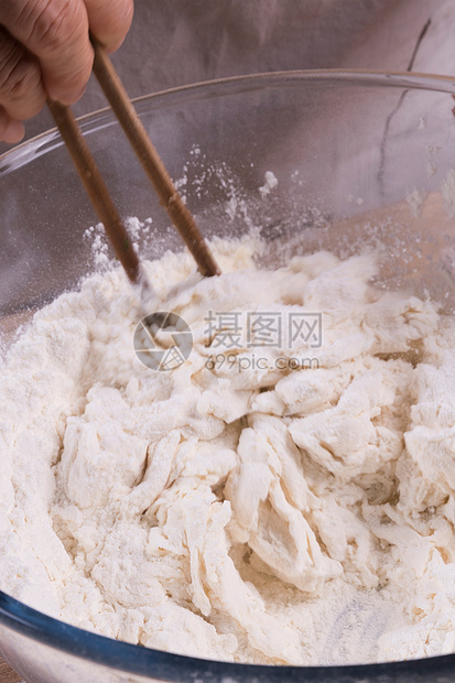 手工和面