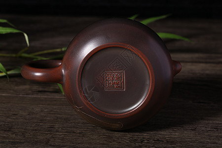 紫砂茶具背景图片