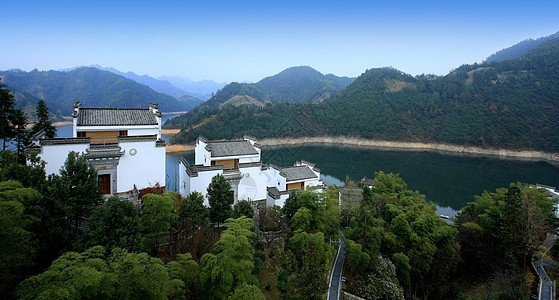 仿古建筑建筑楼体高清图片