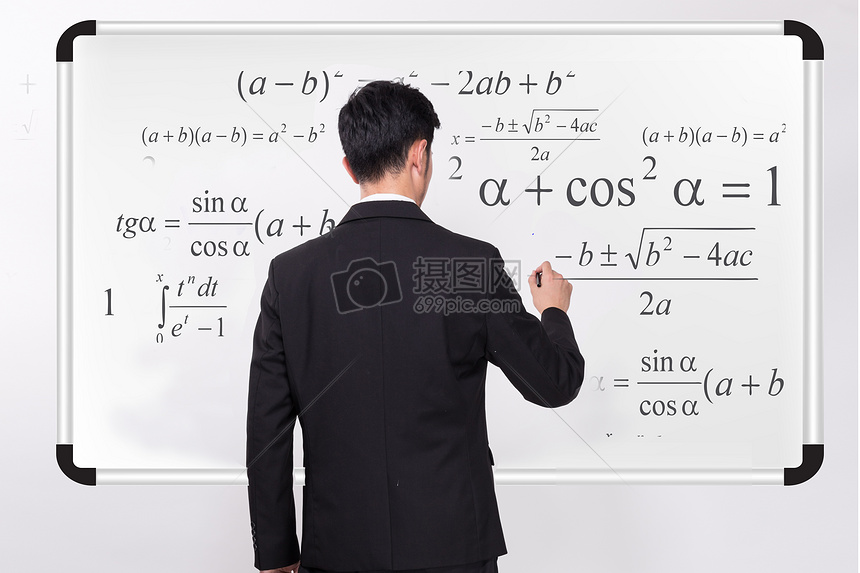 男孩做数学题图片素材_免费下载_jpg图片格式