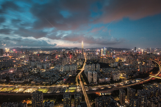 深圳夜景图片