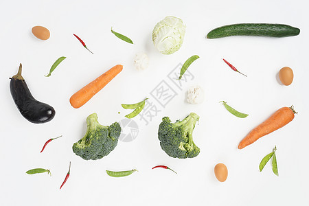 蔬菜摆拍图图片