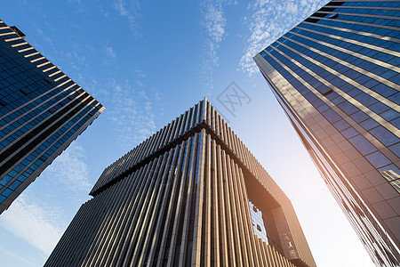 商业写字楼商业地产商务写字楼建筑背景