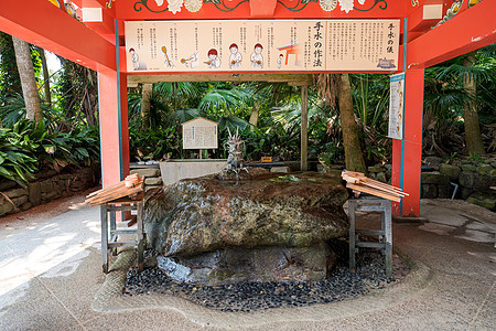 日本建筑日本神社背景