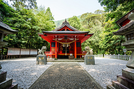 日本神社建筑日本神社背景