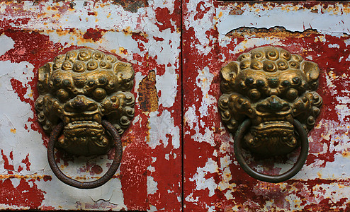 泉州光明之城城门门环图片