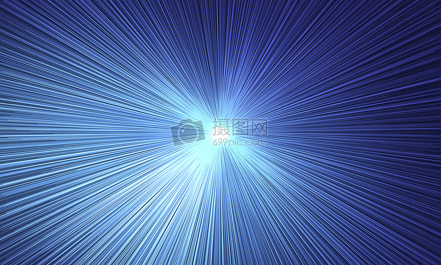蓝色科技光纤背景图片