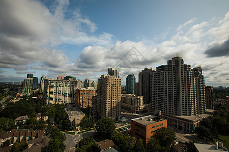 多伦多云层建筑高楼城市加拿大旅游图片