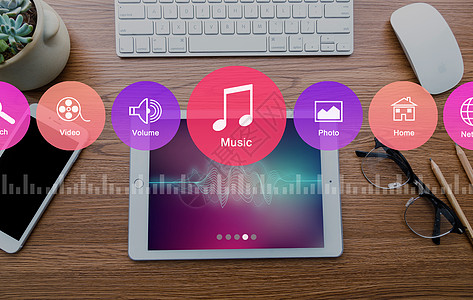 网易云音乐平板电脑应用软件设计图片