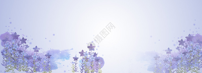 紫花背景背景图片