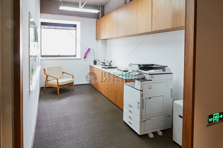 办公室打印区摄影图片免费下载_室内\/家居图库