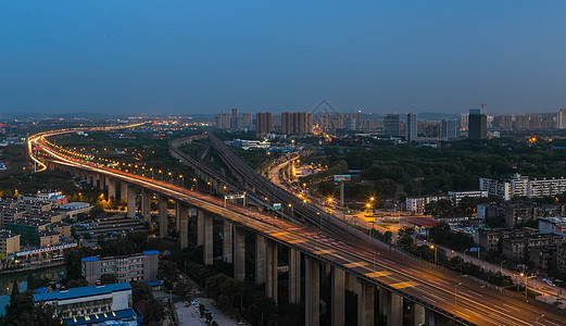 住宅电梯城市建筑夜景美图背景