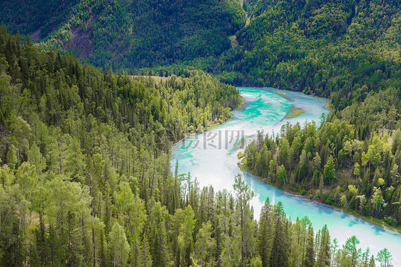 新疆喀拉斯湖景区美图图片