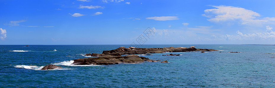 海南海边太阳傍晚海高清图片