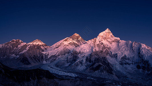 雪山冰川珠峰 雪山背景