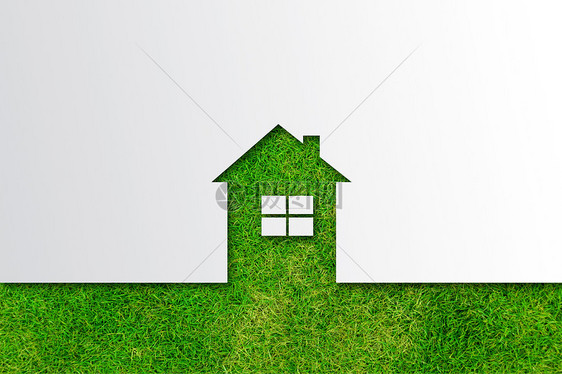 绿色生态房屋图片