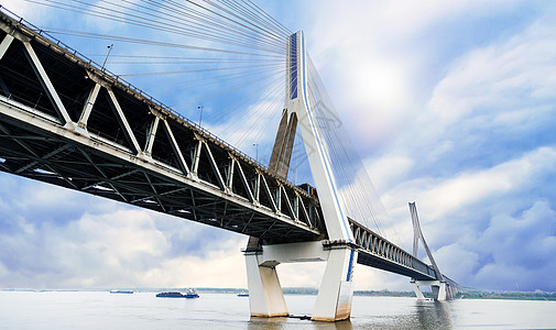 大桥大气高清背景设计图片