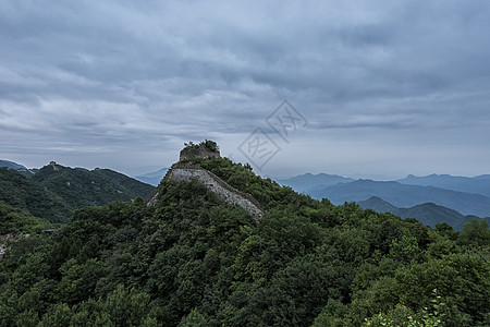 箭扣长城古代战争背景高清图片