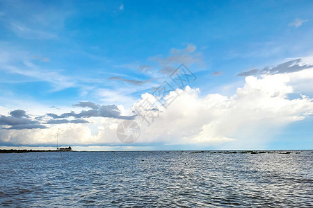 柬埔寨洞里萨湖背景