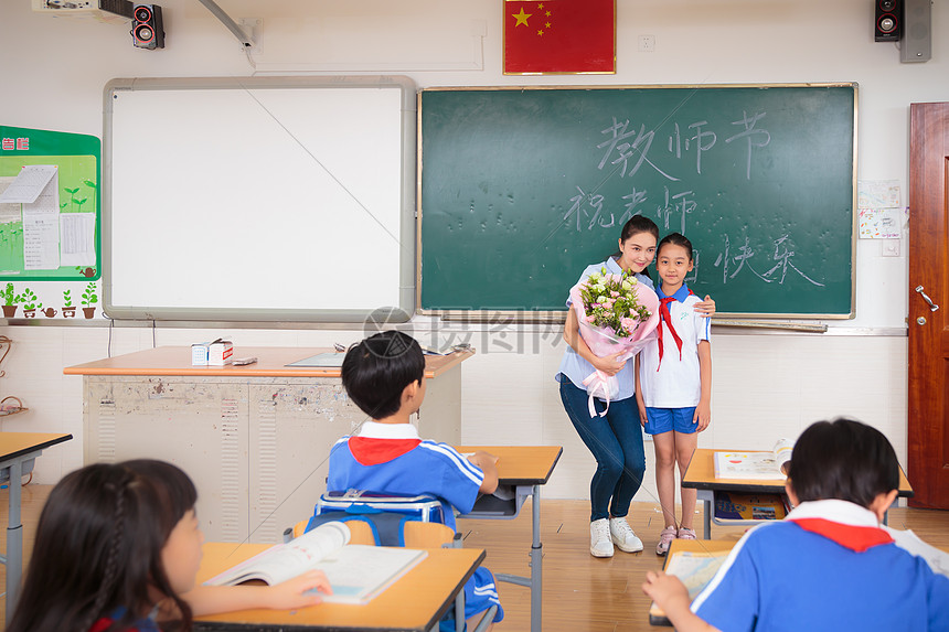 教师节学生礼物图片