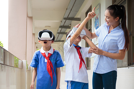 学生学校教育VR图片