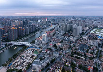 天津海河背景图片