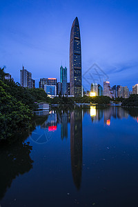 深圳京基100夜景深圳京基100大厦背景