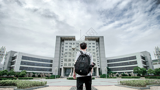 大学习大学新生开学啦背景