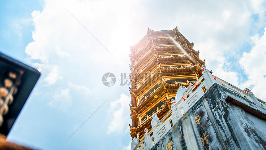 惠州象头山明珠禅寺舍利塔图片