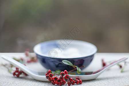 节日美食汤圆背景图片